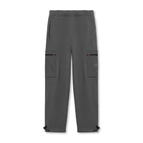 0736. Tech-Terry™ Cinch Cargo Jogger - Space Grey