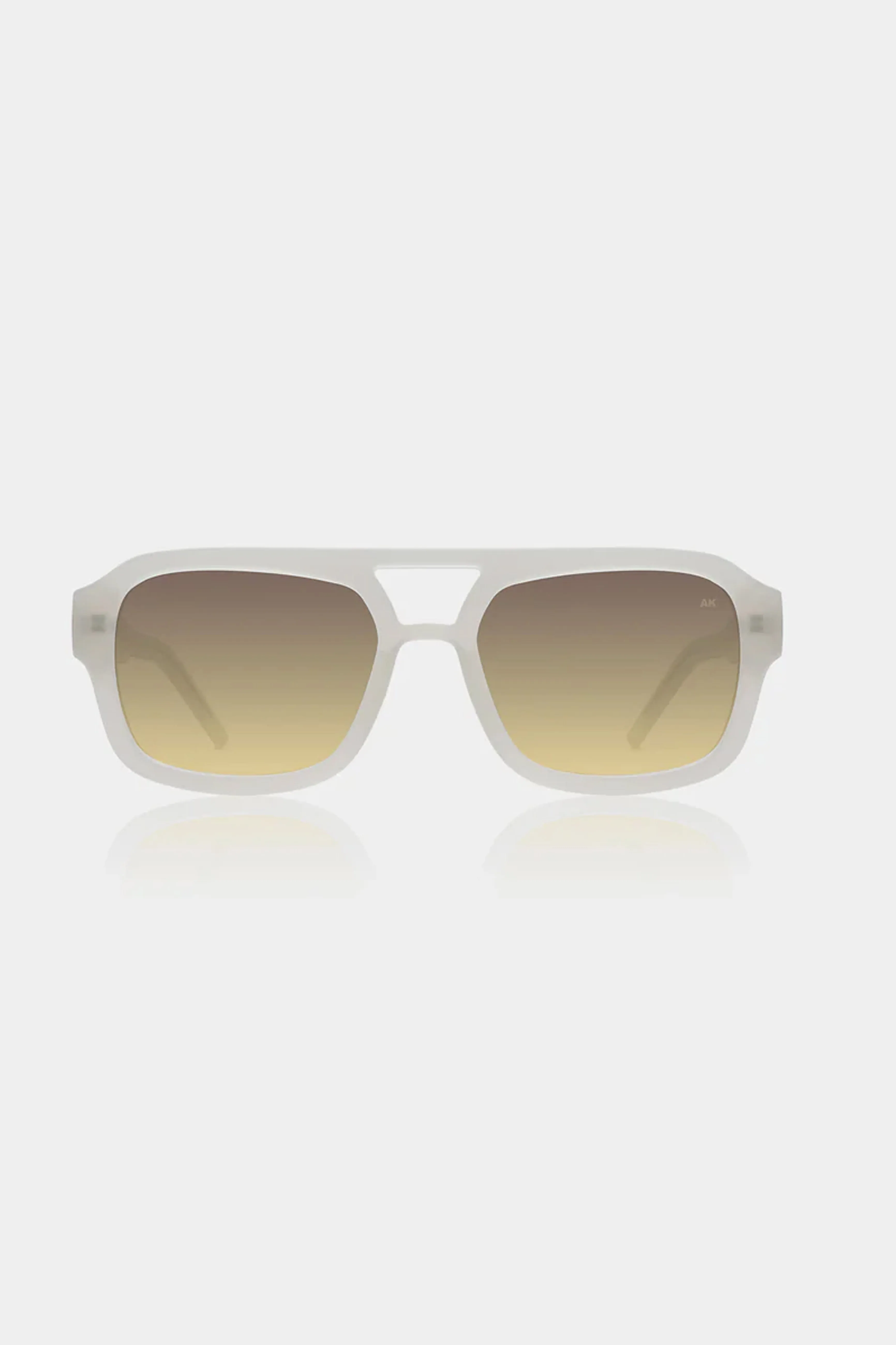 A Kjaerbede Kaya Cream Bone Sunglasses