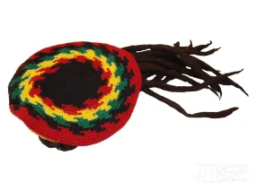 Adventure Trading - Rasta Tam Hat With Dreads