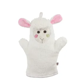 Baby Snow Terry Bath Mitt - Lola the Lamb