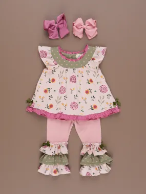 Bloomberry Fields Swing Ruffle Outfit