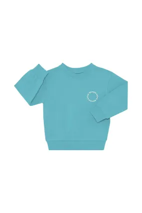 Bonds Kids Move Terry Pullover - Underwater Teal