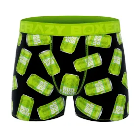 CRAZYBOXER Bud Light Green Men's Boxer Briefs