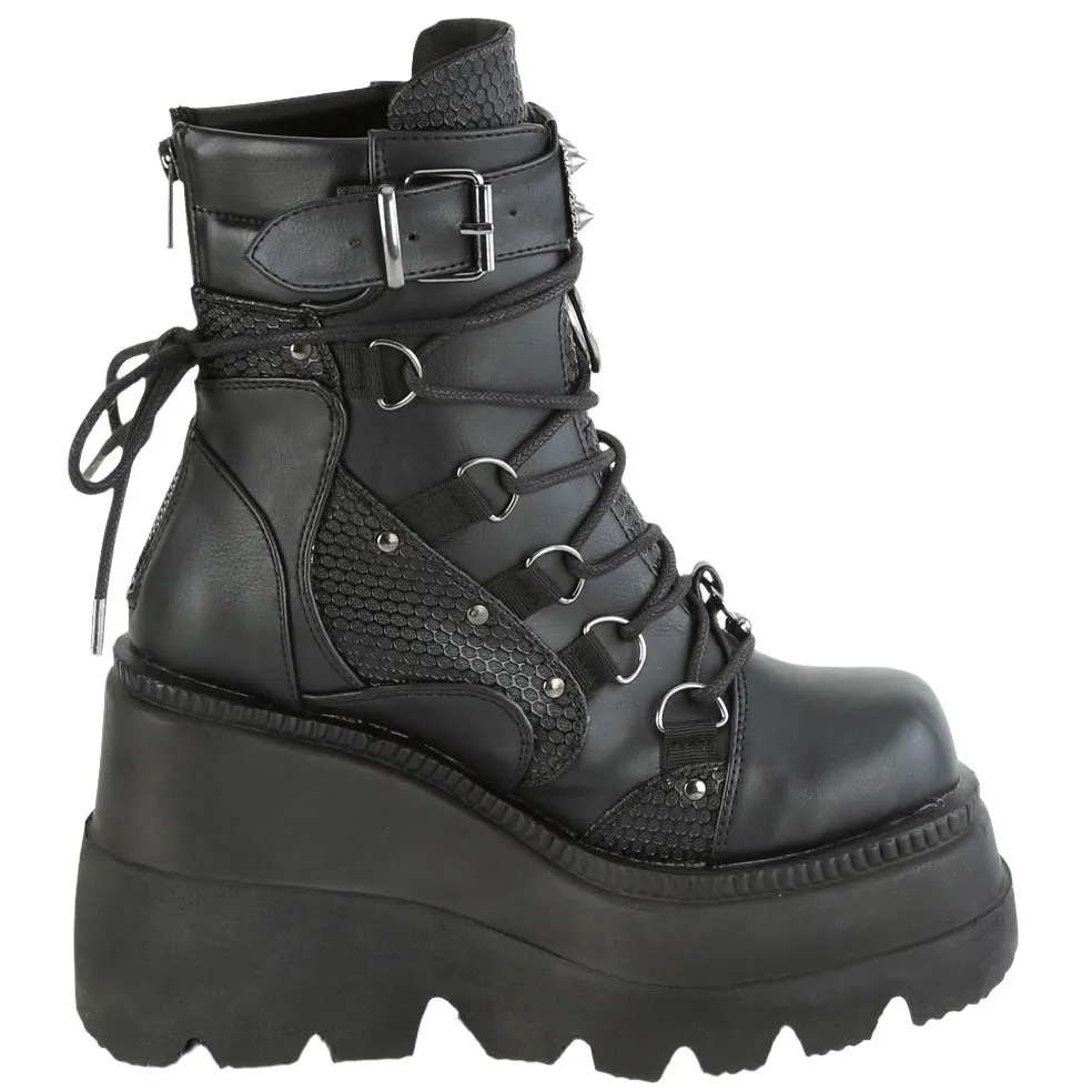 DemoniaCult Shaker 60 Boots Black