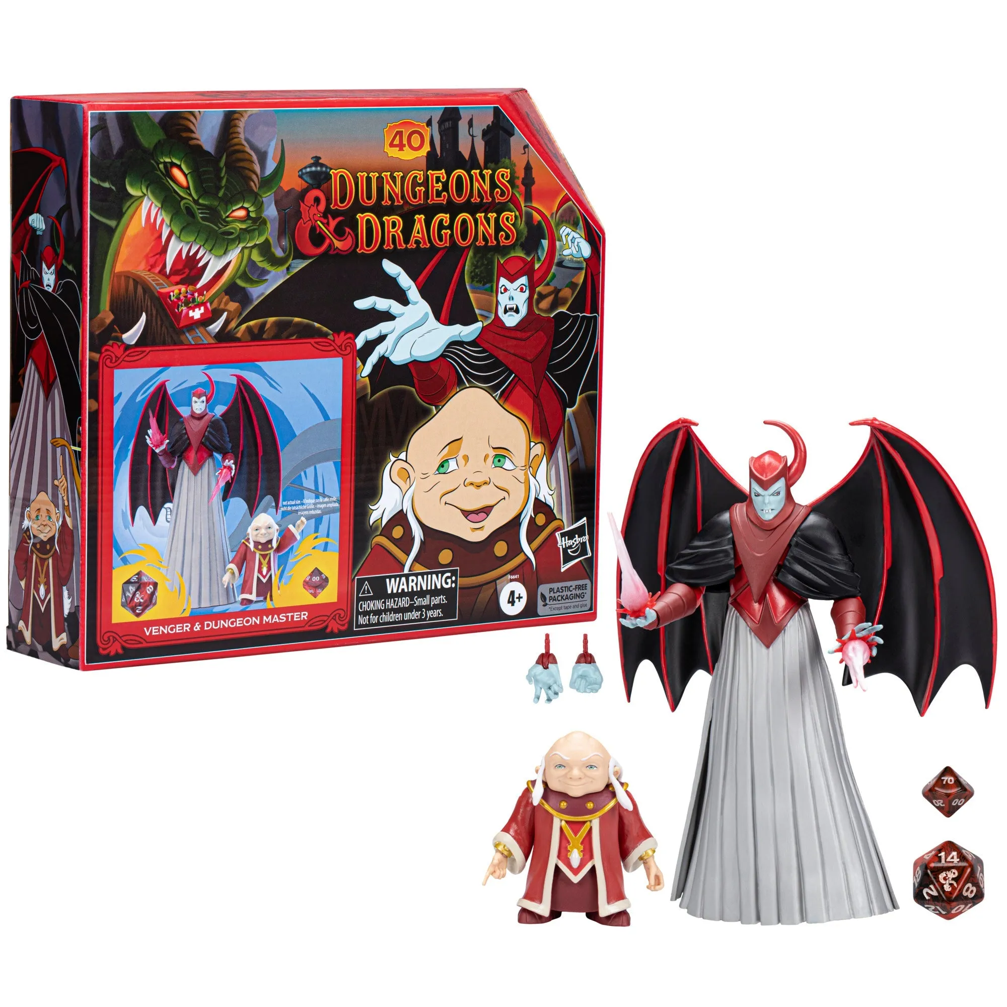 Dungeons & Dragons Cartoon Classics Scale Dungeon Master & Venger