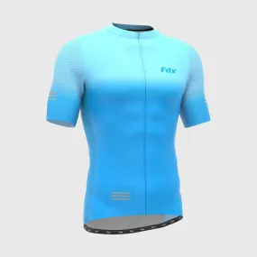 Fdx Duo Blue Men's & Boy's Short Sleeve Summer Cycling Jersey