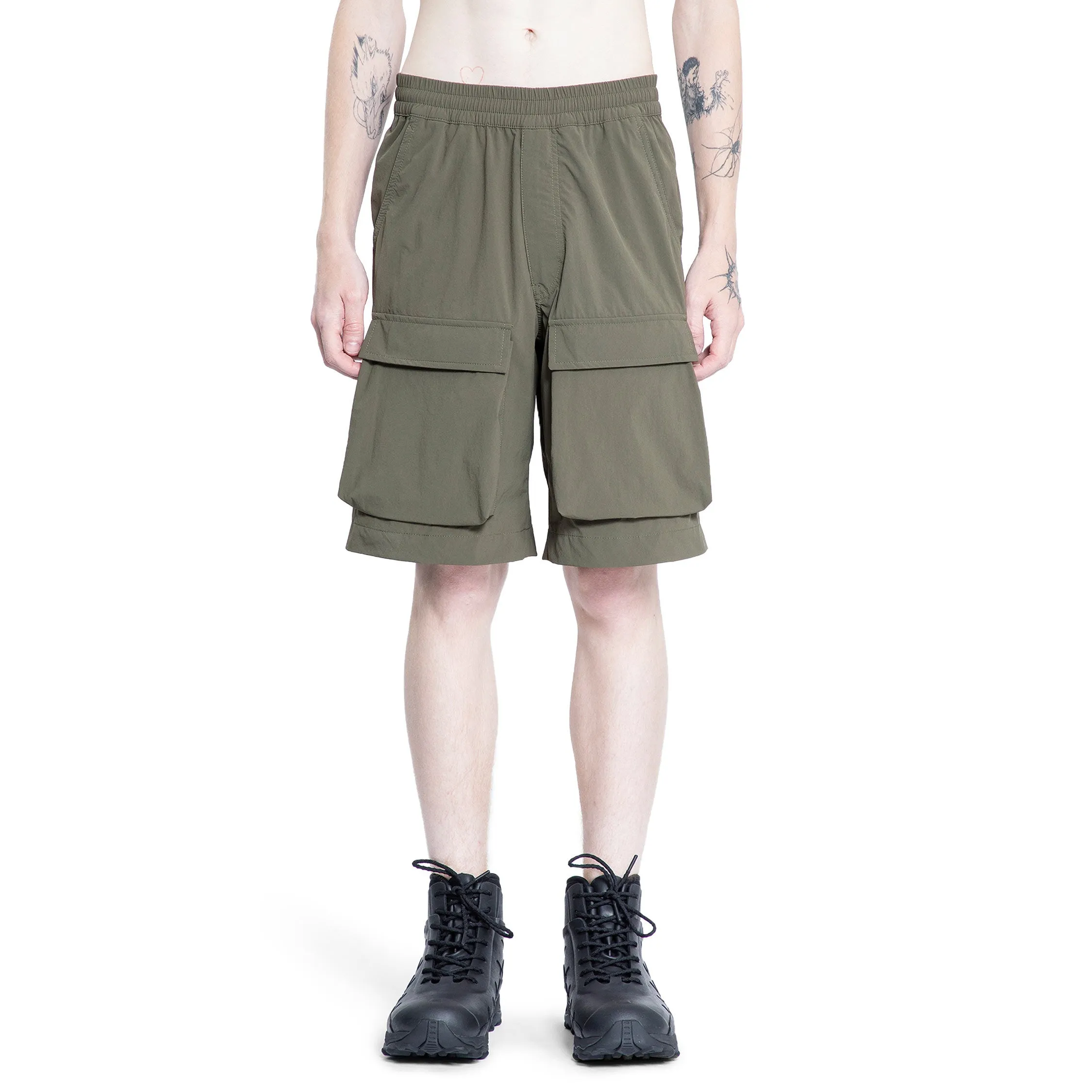 GIVENCHY MAN GREEN SHORTS & SKIRTS