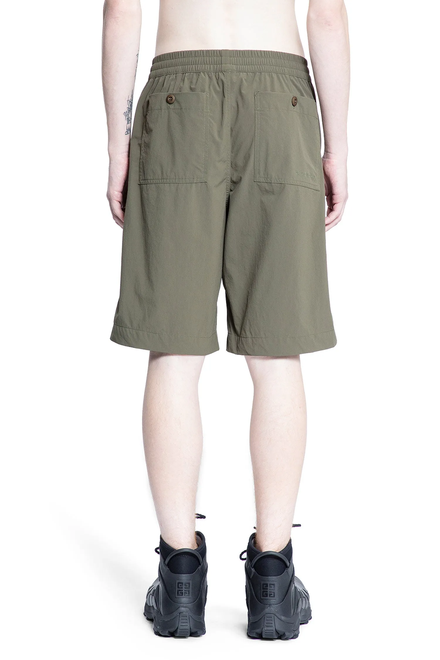 GIVENCHY MAN GREEN SHORTS & SKIRTS