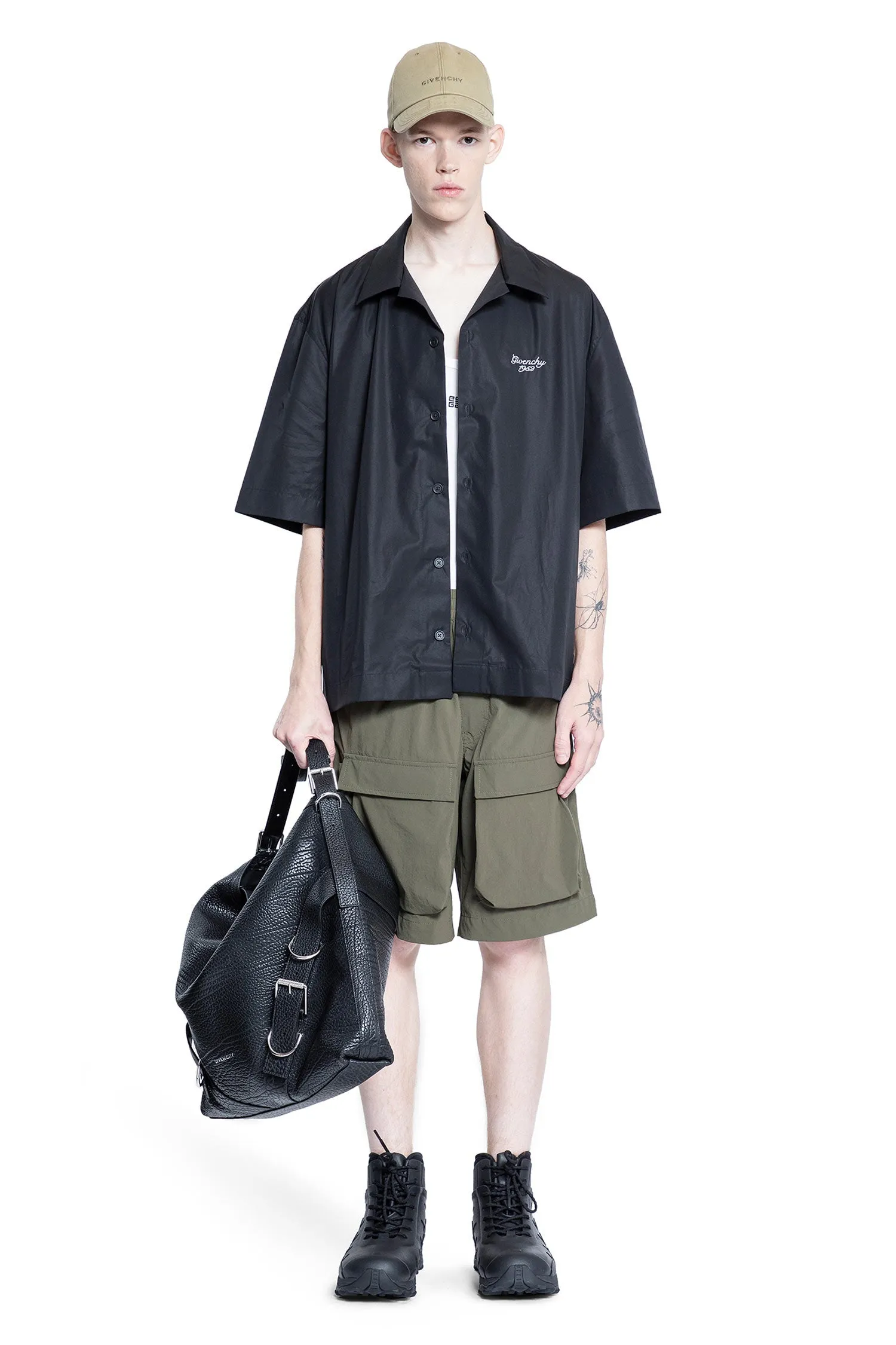 GIVENCHY MAN GREEN SHORTS & SKIRTS