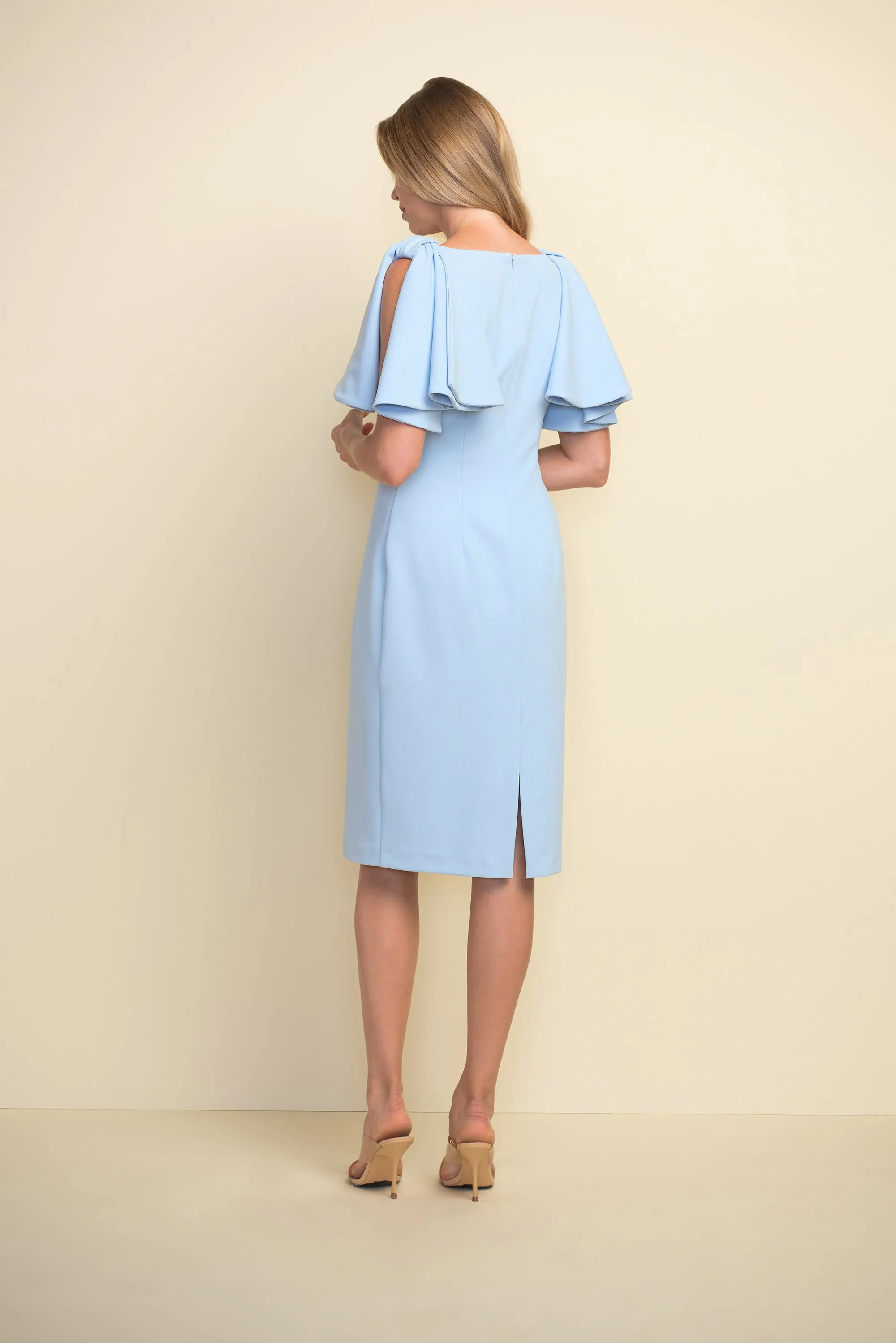 Joseph Ribkoff Oversized Bow Sleeve Dress