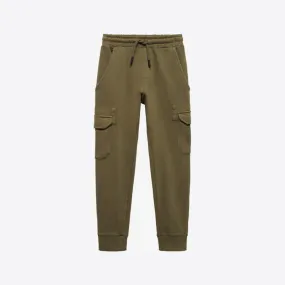 MG - Kids 'Olive' Tapered Fit Terry Trouser MG493