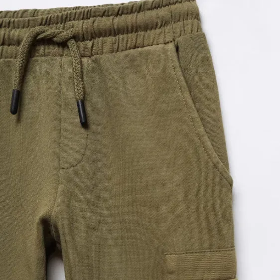 MG - Kids 'Olive' Tapered Fit Terry Trouser MG493