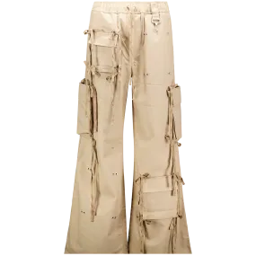 Modular Pocket Cargo Pant in Khaki Ripstop