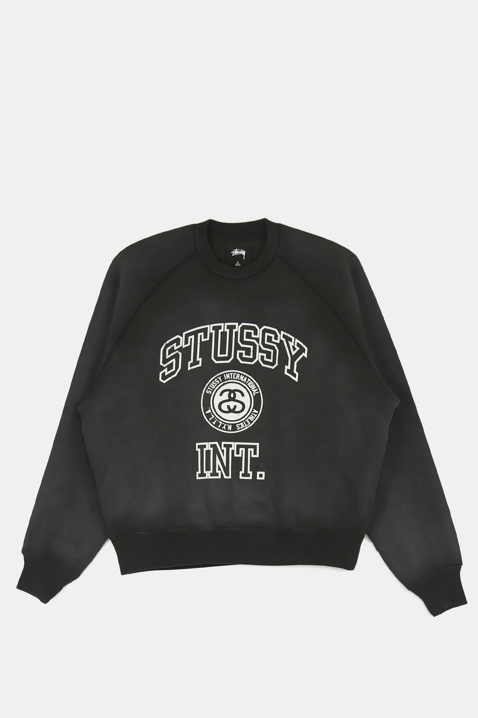 Overlock Varsity Raglan Crew