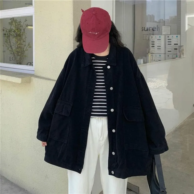 Oversized Buttoned Shirt/Jacket