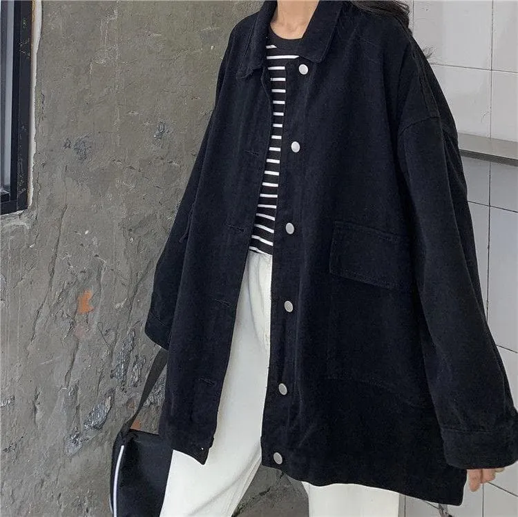 Oversized Buttoned Shirt/Jacket