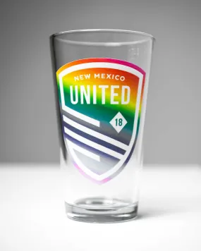 Pride Shield Pint Glass