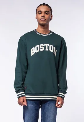 Printed Varsity Sweatshirt