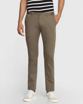 Slim Comfort B-95 Casual Olive Textured Khakis - Emil