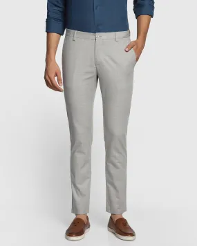 Super Slim Phoenix Casual Grey Check Khakis - Sodium