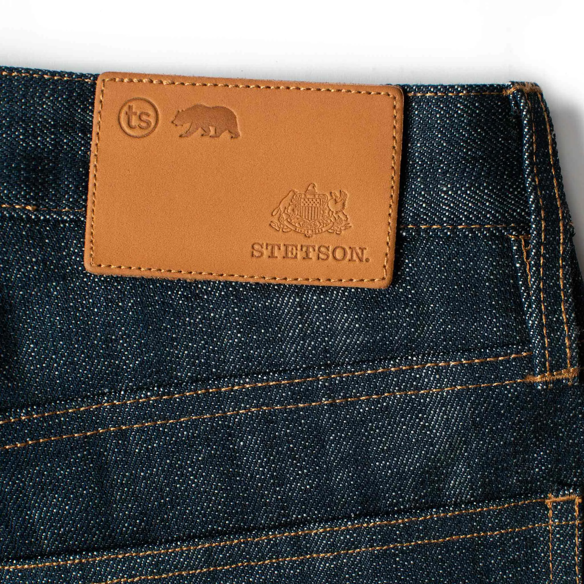 The Democratic Jean in Green Cast Selvage