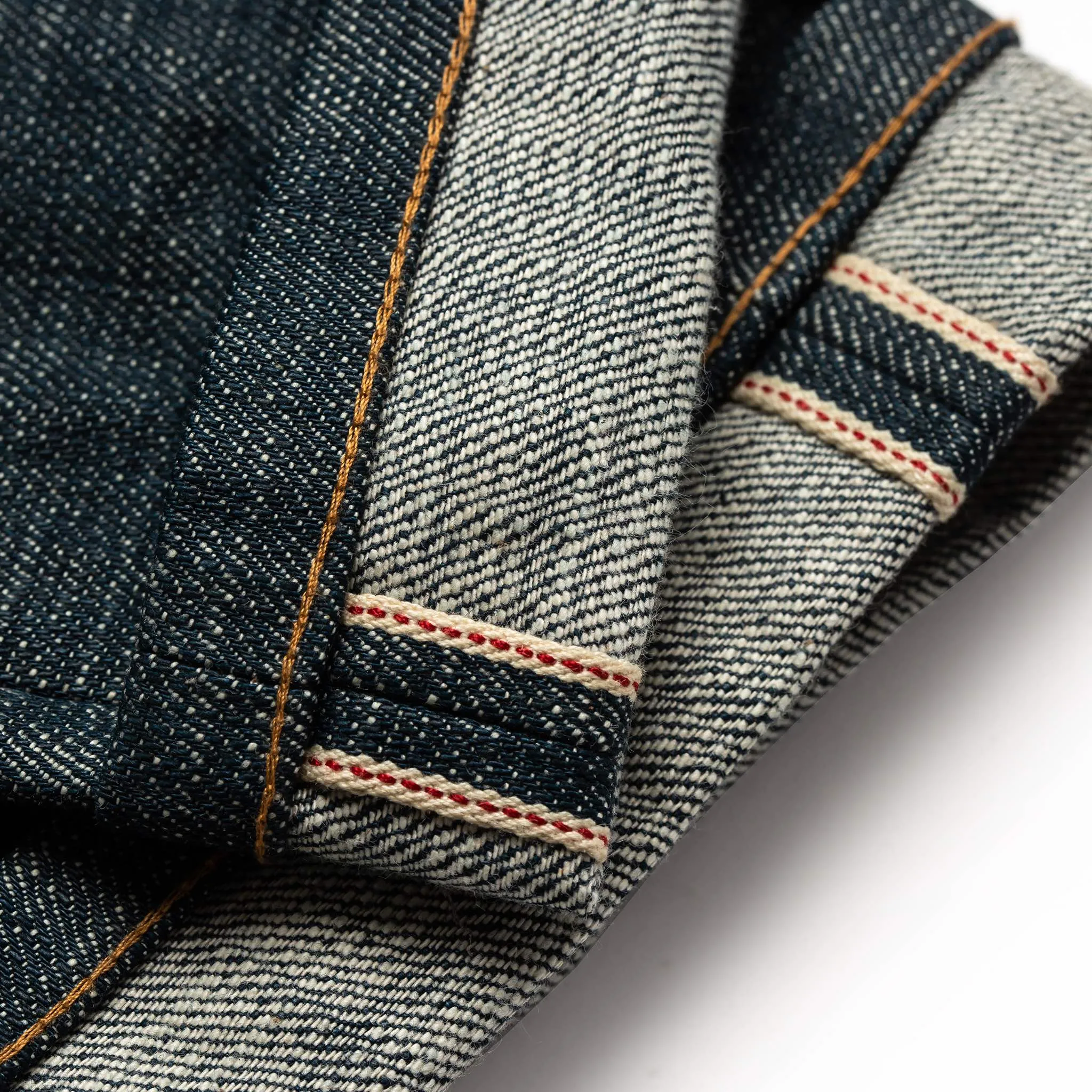 The Democratic Jean in Green Cast Selvage